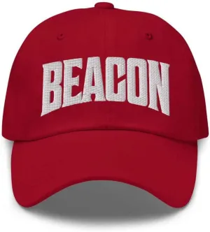 Beacon Baseball Cap Beacon Dad Hat Iowa IA Hat Embroidered Souvenir