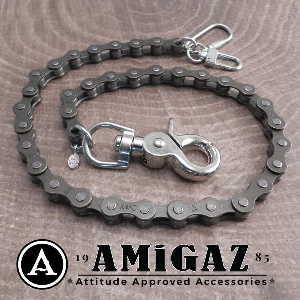 Bike Chain Key Leash Camo Brown