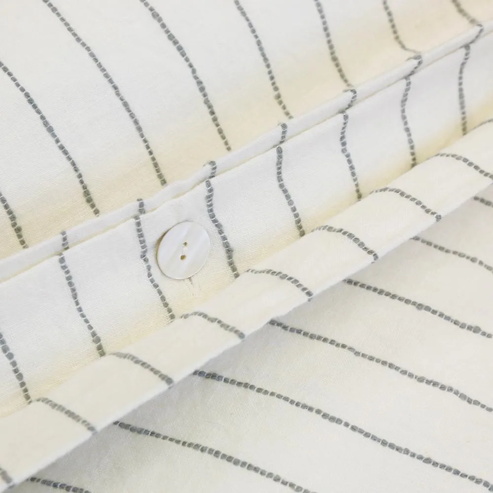Blake Cream & Grey Bedding by Pom Pom at Home
