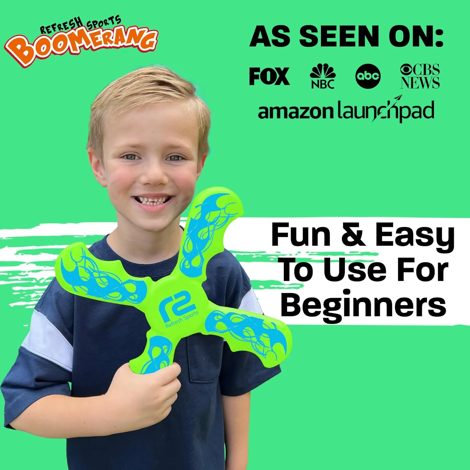 Boomerangs for Kids: Best Soft Flying Beach Toys for Kids - Cool Birthday Gifts for Boys & Girls - Sports Beach Games & Pool Toys - Outdoor Games & Fun for Boys Ages 8-12 & 4 5 6 7 8 9 10 11 12 13 14