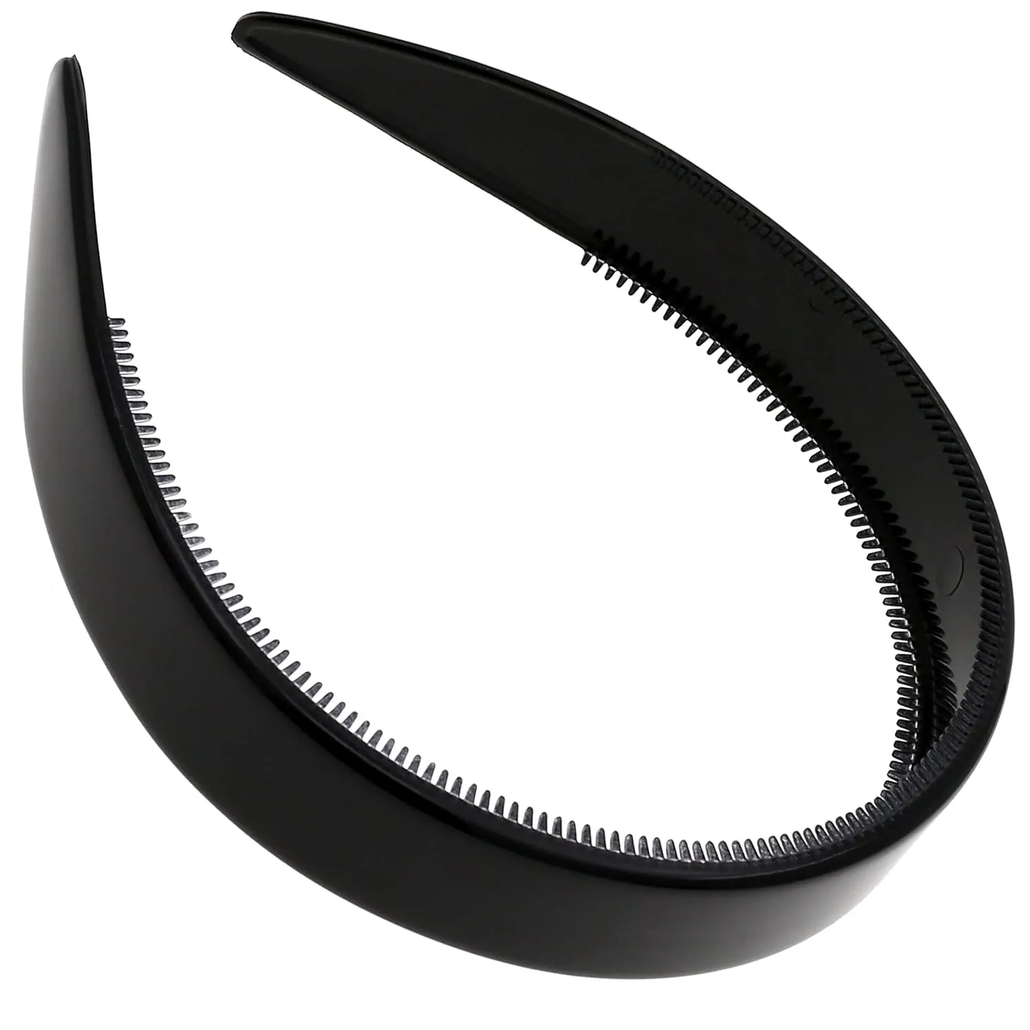 Camila Paris CP3013 French Fashion Headband for Women, Very Flexible with Teeth for Strong Hold Grip, Women's Hairband, No Slip Durable Styling Girls Hair Accessories, Made in France with Cellulose
