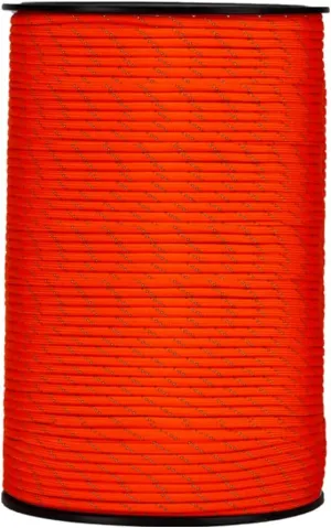 HERCULES Type III Paracord 550 Paracord Rope Parachute Cord, 100' Reflective Paracord for Survival Paracord, Survival Cord
