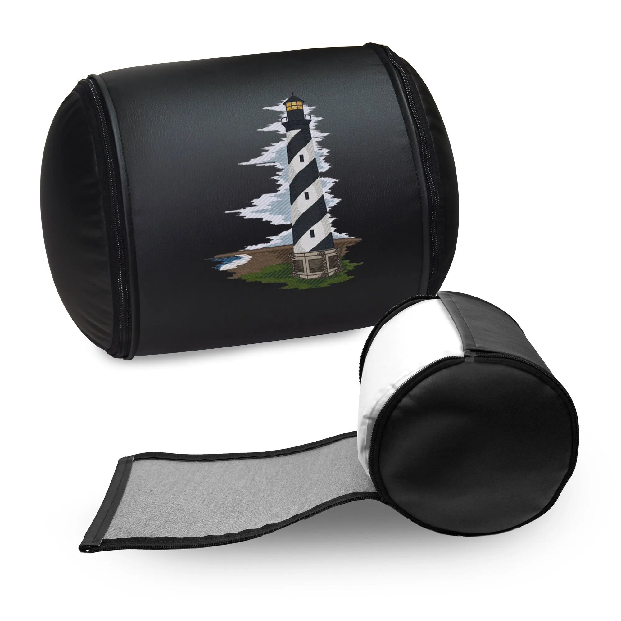 Lighthouse-Black & White Logo Panel