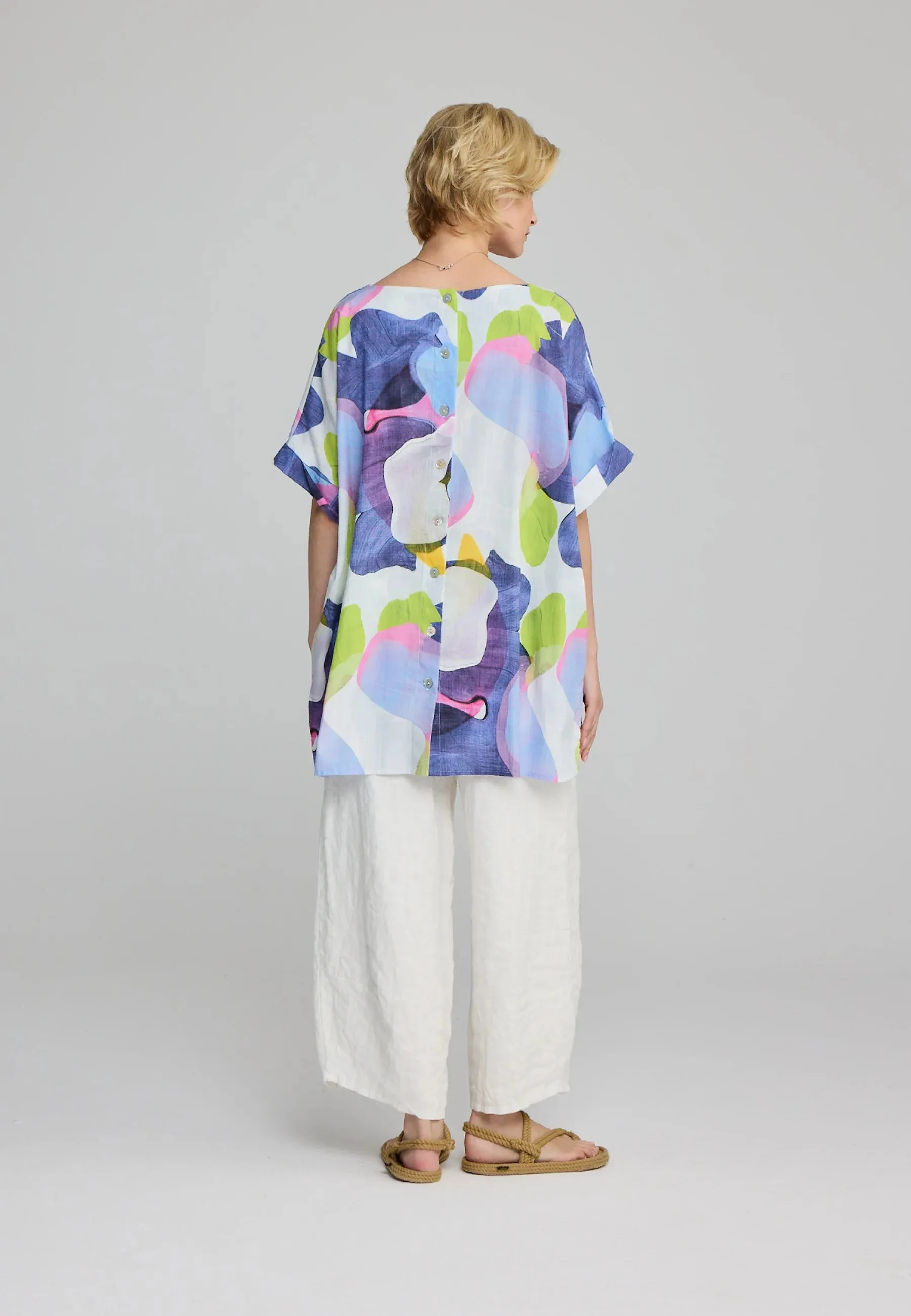 MARESA – Brush Stroke Printed Tunic