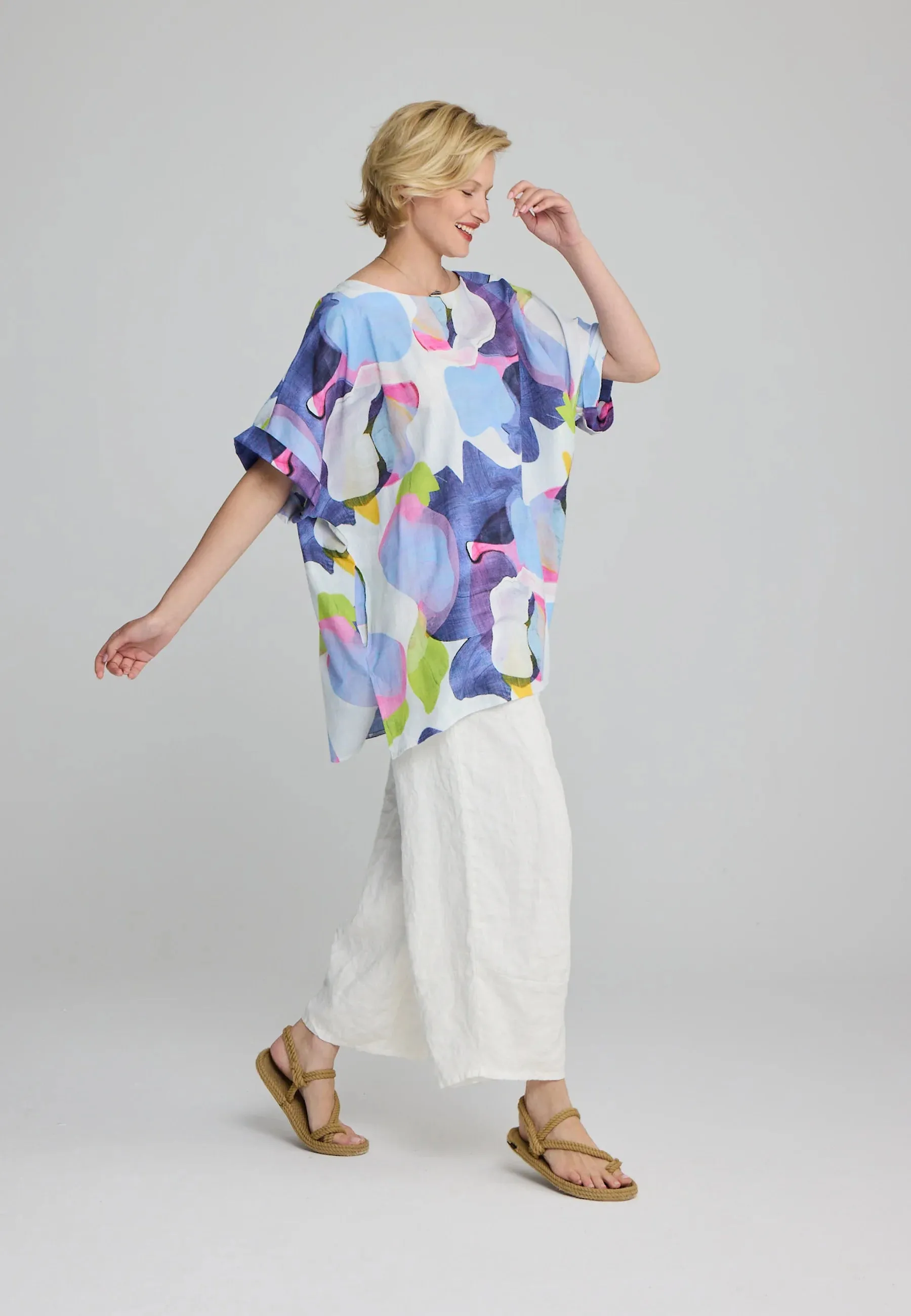 MARESA – Brush Stroke Printed Tunic