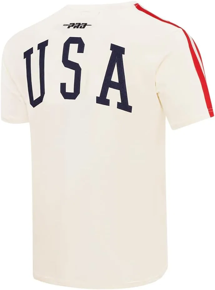Mens USSF Classic Chenille Cotton Short Sleeve Tee