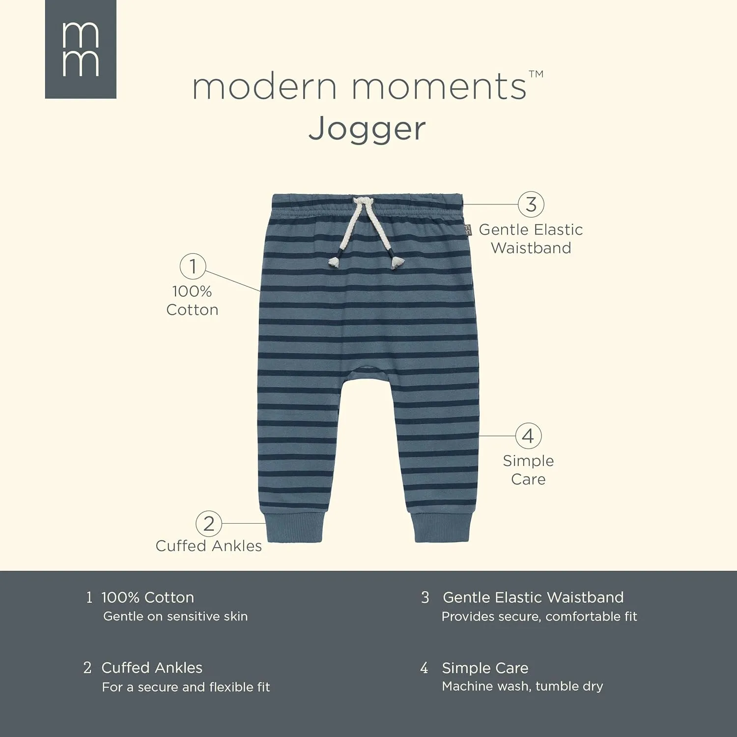 Modern Moments by Gerber Baby Boys' Joggers