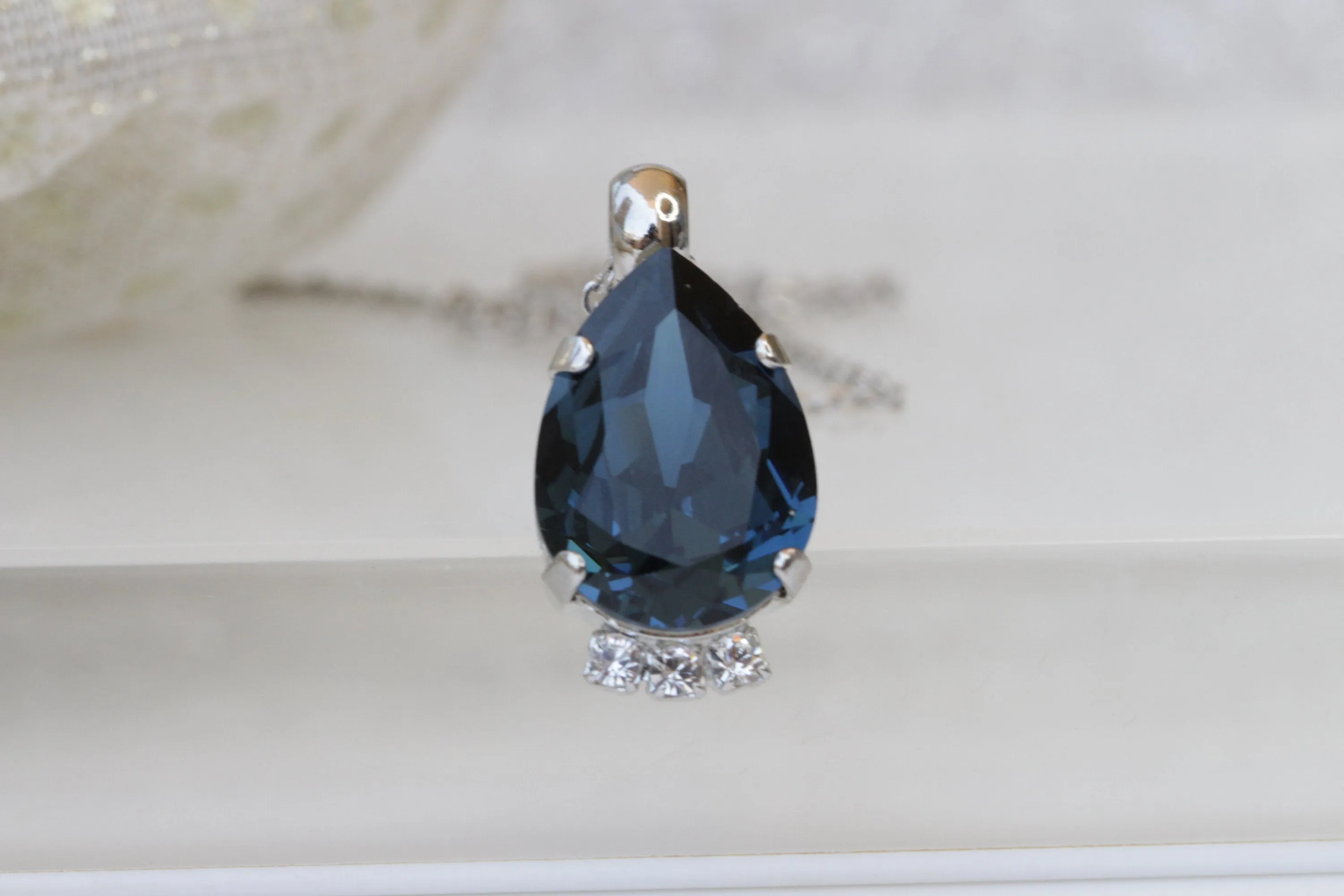 NAVY BLUE Jewelry Set