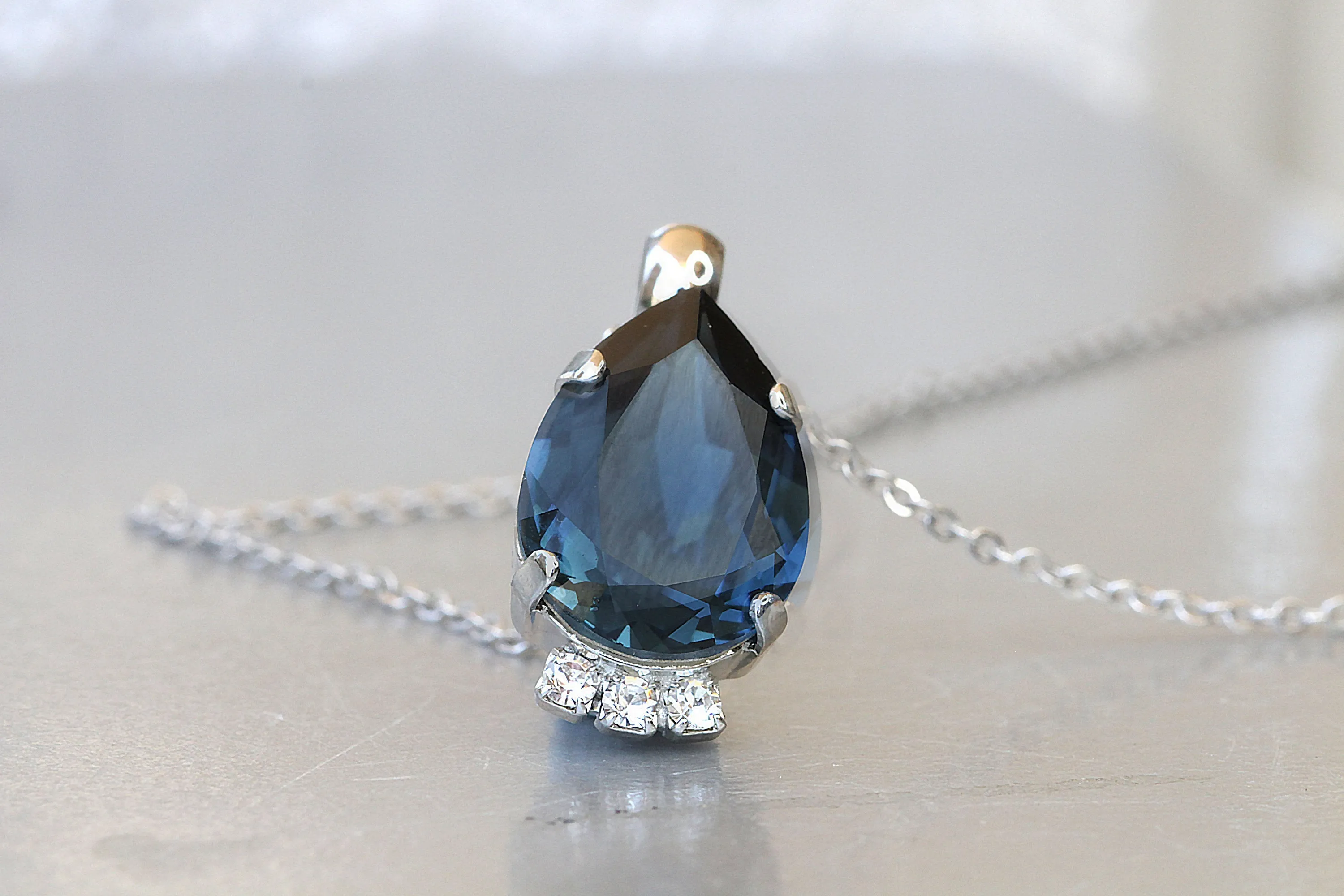 NAVY BLUE Jewelry Set