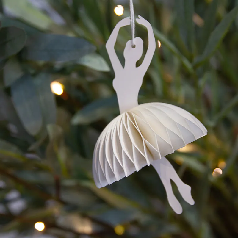 Paper Ballerinas Set of 3 14cm