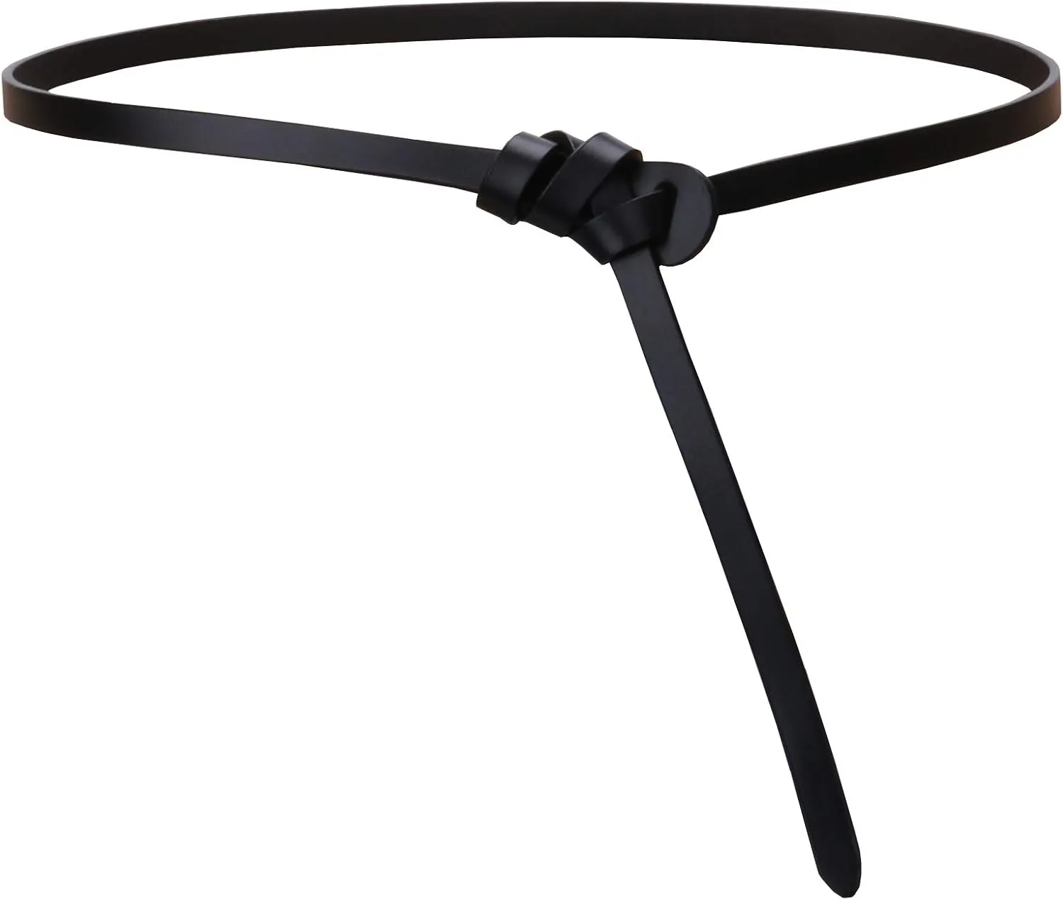 shengweiao Women's Adjustable Leather Belts Fashion Skinny Waist Strap