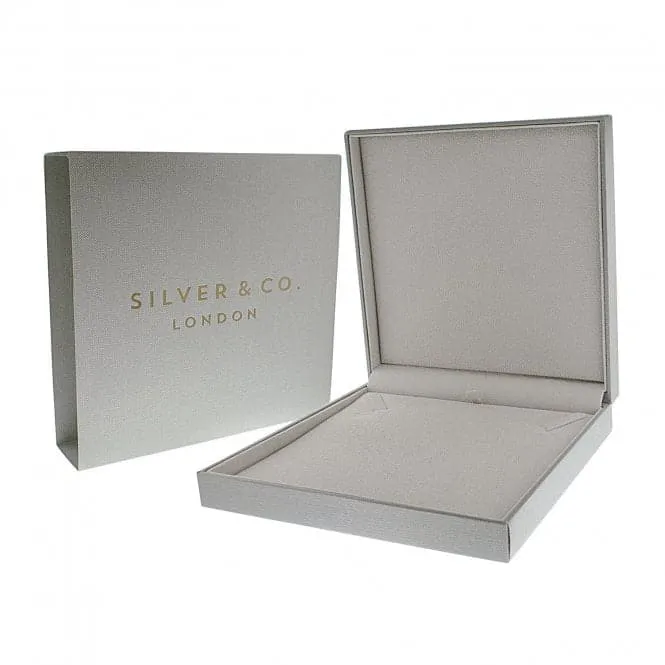 Silver & Co Necklace SPG0062 - Timeless Elegance in Premium Silver
