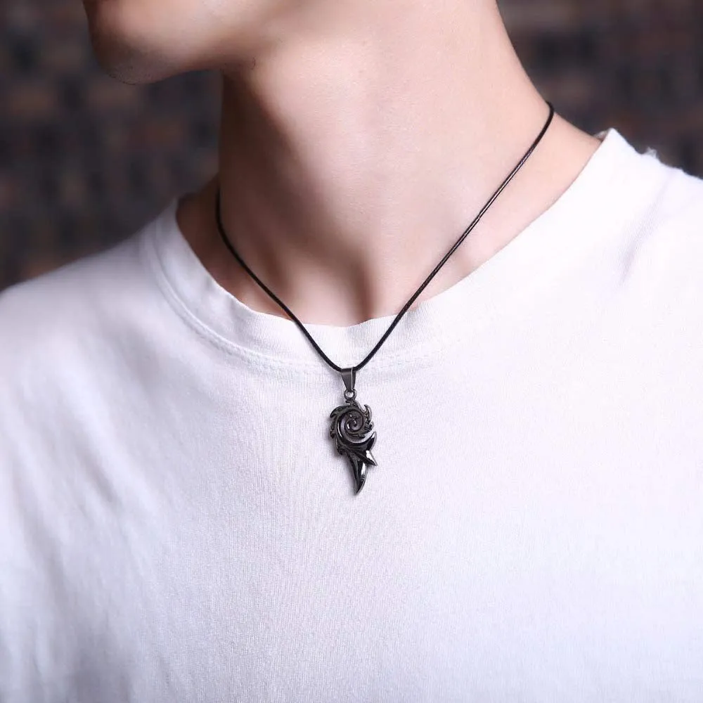 Sora Tuki Leather Necklace Cord with Clasp 16inch to 24inch Braided Rope Necklace for Men Women Stainless Steel Clasp 2mm Black Leather Cord Necklace Brown Leather Necklace