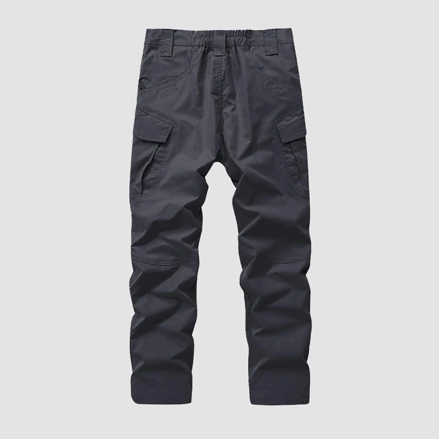 SUWBMHWE Men's Waterproof Hiking Cargo Pants UPF 50  & Bug Resistant Lightweight Ripstop Olive Drab & Taupe
