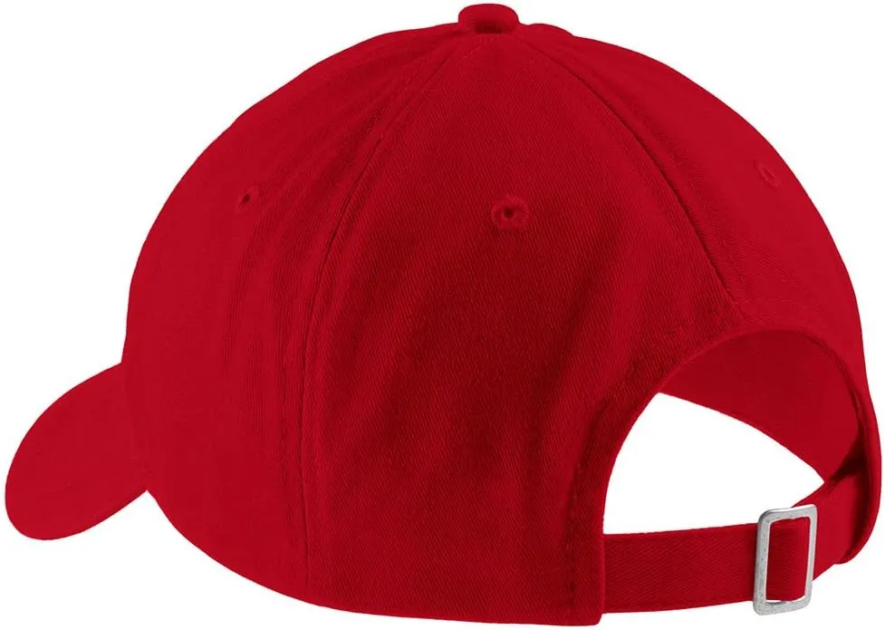 Trendy Apparel Shop Pinecone Embroidered Low Profile Soft Cotton Brushed Baseball Cap