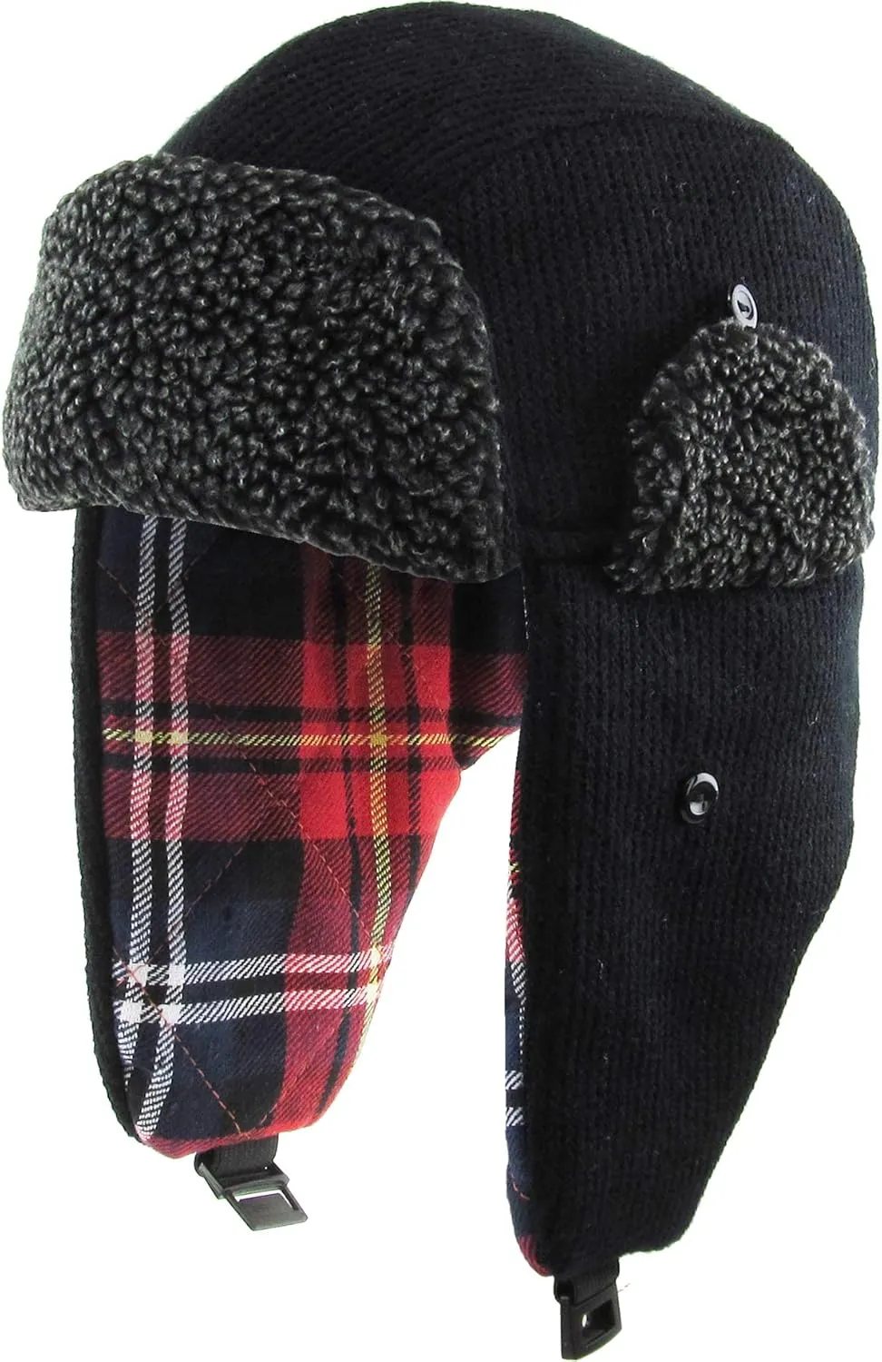 Wool Blend Aviator Trapper hat Trooper Ear Flaps Ushanka Eskimo Russian Warm Winter Cold