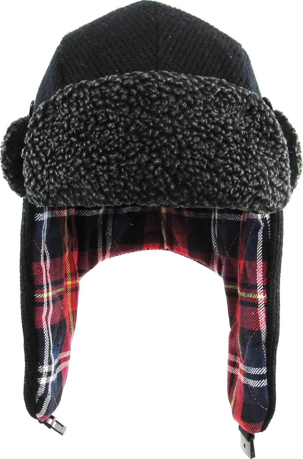 Wool Blend Aviator Trapper hat Trooper Ear Flaps Ushanka Eskimo Russian Warm Winter Cold